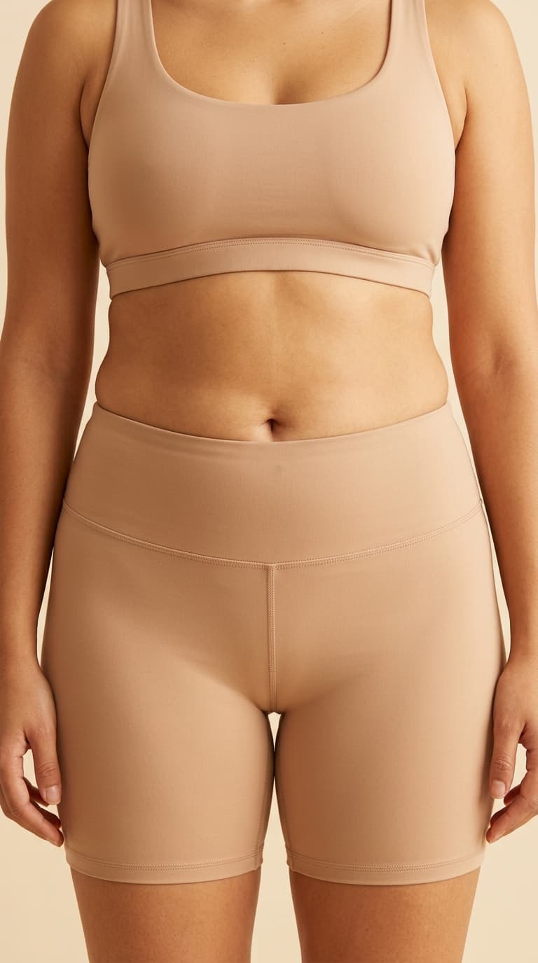 Abdomen sculpting — before treatment